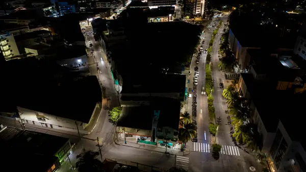 Fotografía de un proyecto de alumbrado público de EMDESAI (3)